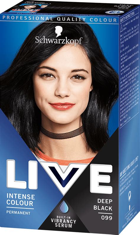 Magical, meaningful items you can't find anywhere else. 099 Deep Black Hair Dye by LIVE