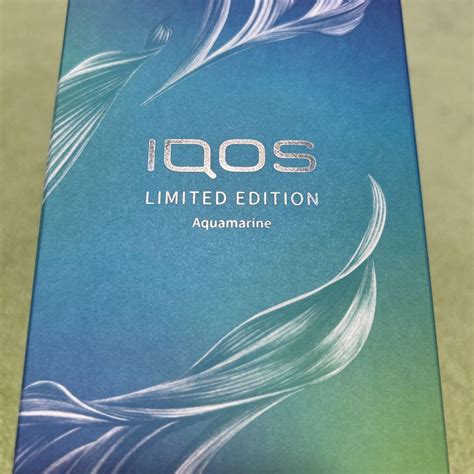 ≪超目玉★12月≫ Iqos Limited Edition Aquamarine タバコグッズ
