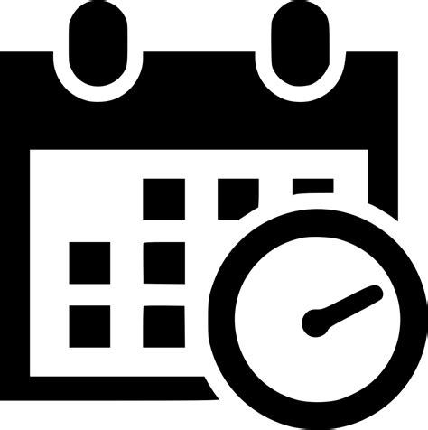 Schedule Time Svg Png Icon Free Download 563113 Onlinewebfontscom