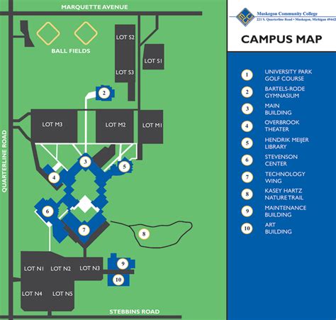 Macomb Community College Center Campus Map Maps For You