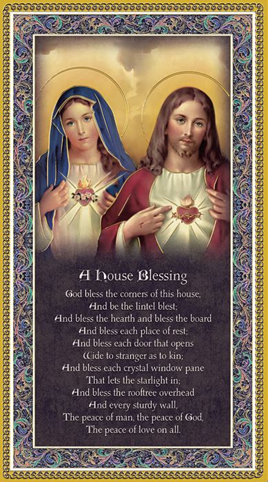 House Blessing Plaque 53 1099 Tonini Church Supply