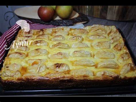 Mara 372 rezepte zum rezept. Apfelkuchen mit Pudding # Apfelblechkuchen - YouTube