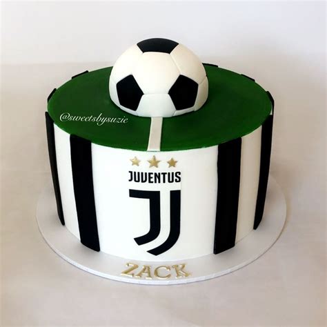 Juventus Soccer Themed Birthday Cake Made By Sweetsbysuzie In Melbourne