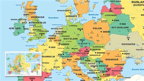Карта Европы Картинка Telegraph