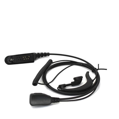 D Type Earhook Headset For Motorola Radios Gp338d Type Headset