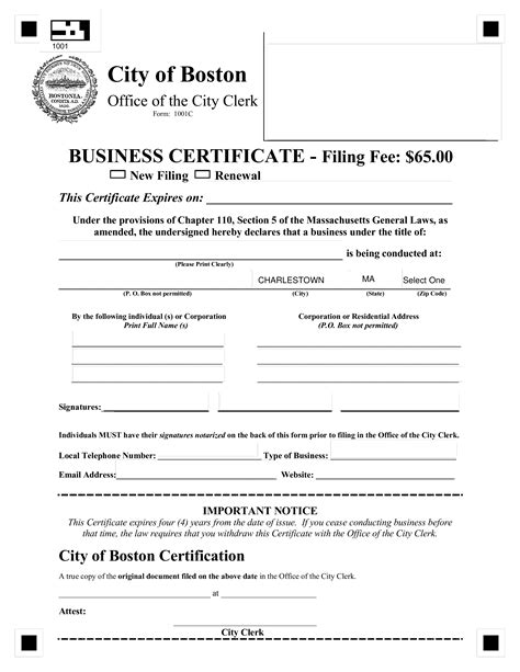Free Business Registration Certificate Template Word Template Net