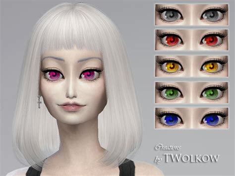 The Sims Resource Anime Eyes By Twolkow In 2023 Sims 4 Anime Eye