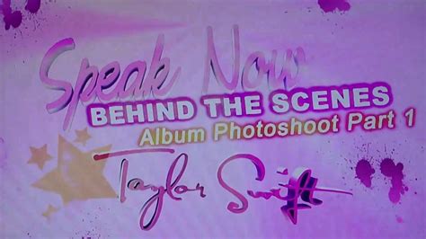 Behind The Scenes Speak Now Album Photoshoot Screencaps Speak Now