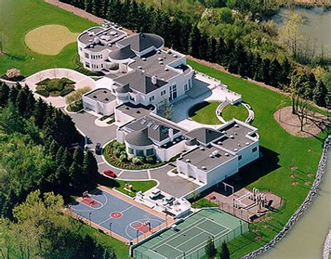 Michael Jordans House Is Sweet I Want It Mansions Celebrity