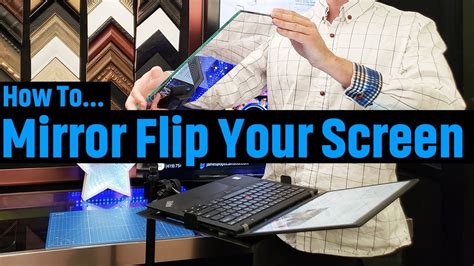 How To Mirror Flip Your Screen 💥 Without Using Software 💥 Youtube