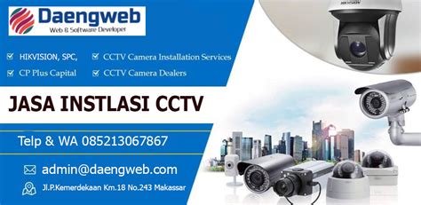 Harga Pasang CCTV Makassar Harga Terjangkau Support Maintenance