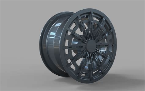 Aluminum 3d Rims Wheels Concept New Cgtrader