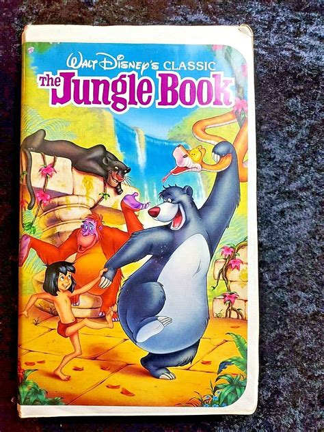 Walt Disneys Classic The Jungle Book Vhs Black Diamond Issue My XXX Hot Girl