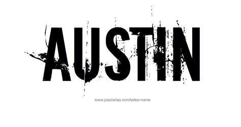 Austin Name Tattoo Designs Name Tattoo Tattoo Designs Name Tattoo