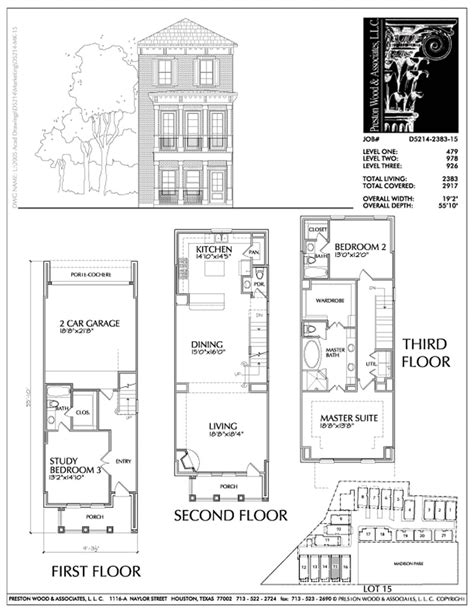 4 Story Brownstone Floor Plans Floorplansclick