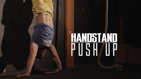 Técnica Handstand Push Up Estrictas Hspu Crossfit