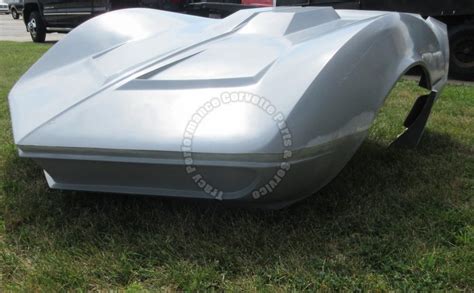 1968 1982 C3 Corvette New Mako Maco Shark Fiberglass Front And Rear Body