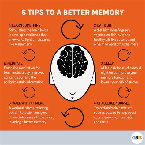 Tips To A Better Memory Camhs Professionals