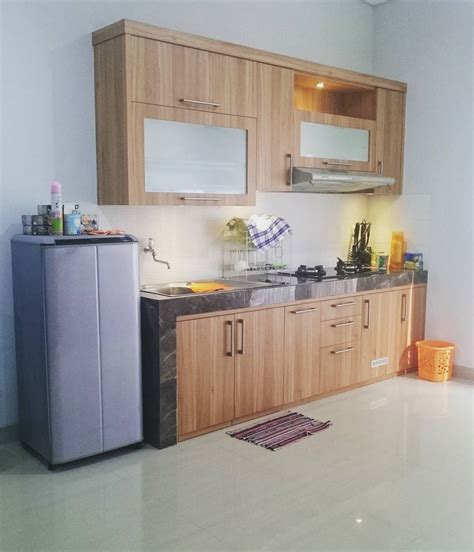 18 Model Dapur Sederhana Minimalis Dengan Kitchen Set Terbaru 2021