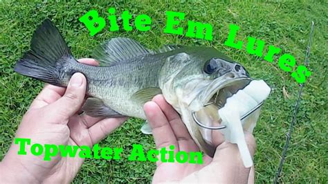 Catching Bass With Bite Em Lures Youtube