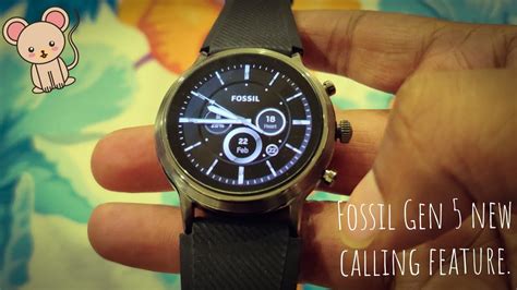 Fossil Gen5 Smartwatch Powered By Snapdragon Wear 3100 Fossil 3100