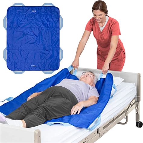 Eyra Slide Sheets For Moving Patients On Bed 48”x40” Draw Sheets For