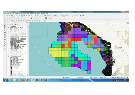 Gis Expanding A Grid Fishnet In Qgis Math Solves Everything