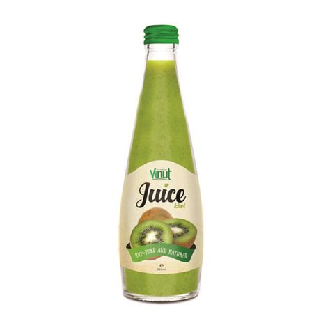 300ml Vinut Brand Bottle Pure Kiwi Juice Drink India Kiwi Juice