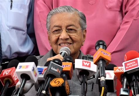 Mahathir mohamad, the man who sent her husband anwar ibrahim to jail twenty years ago. PM: Cabinet ministers to determine need for deputy ...