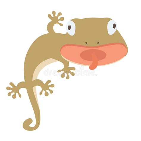 Cute Lizard Cartoon Vector Icon Stock Vector Illustration Of Skin