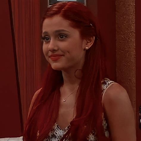 Ariana Grande Red Hair Ariana Grande Victorious Sam E Cat Beauty And
