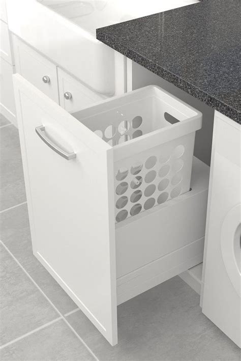Pull out laundry hamper drawer. Tanova Simplex drawer frame inserts for 300mm cabinets ...