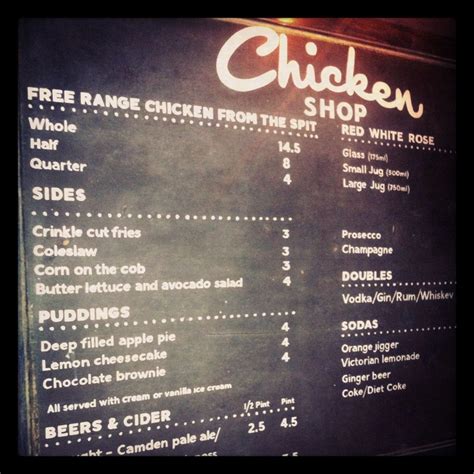 Chicken Shop : Rotisserie Chicken in Kentish Town | Chicken shop, Shop name ideas, Chicken
