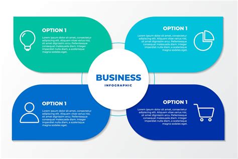 List And Option Infographic Template Designbusiness Infographic Concept For Presentations