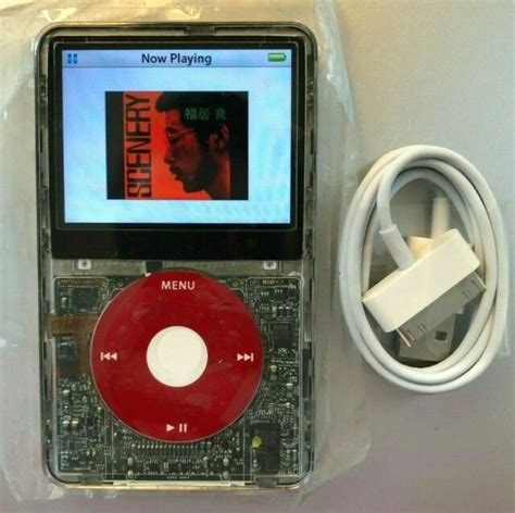 Apple Ipod Classic 5th Generation U2 Special Edition Blackred 30 Gb