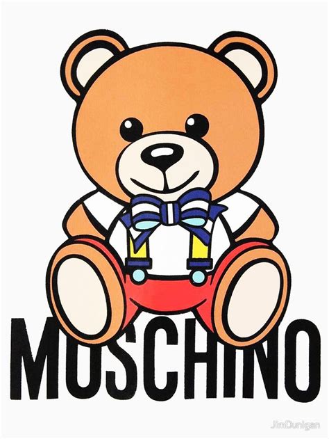 Moschino Bear T Shirt By Jimdunigan In 2020 Moschino Bear Moschino