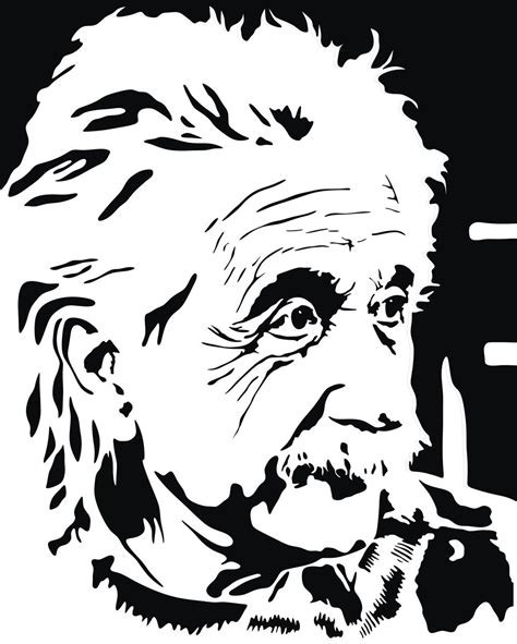 Free Graphic Of Albert Einstein Albert Einstein Vector Portrait