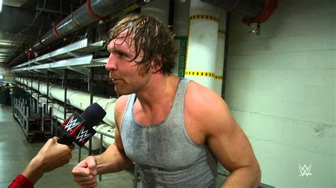 dean ambrose on the ic title match wwe signs two wrestlers