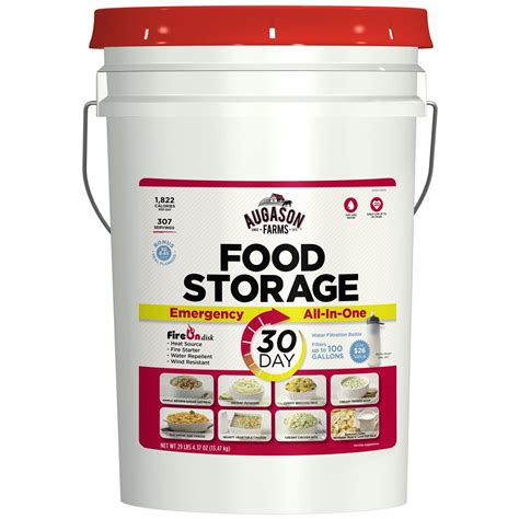 Augason farms emergency and survival foods are perfect for outdoor enthusiasts. Augason Farms All-In-One Emergency Food Supply, 12 Pails ...