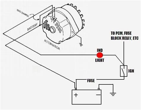 Wiring Diagram Alternator 12 Volt System