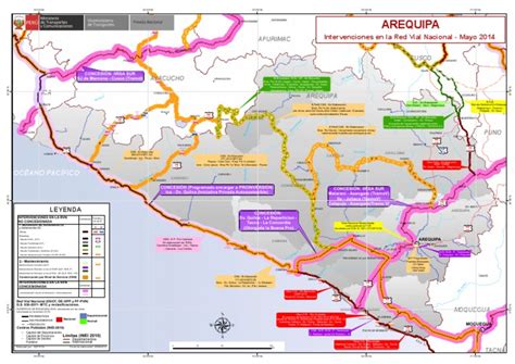 Mapa Arequipa 2014 Pdf