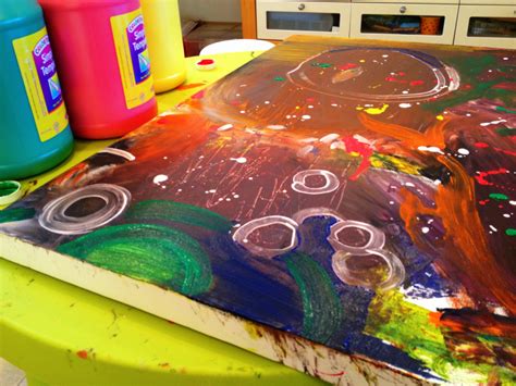 Preschool Collaborative Painting And Easy Craft Ideas For Kids The