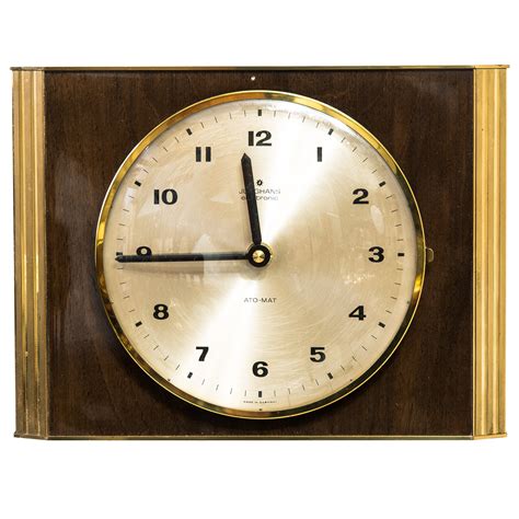 Antique German Junghans Mahogany Shelf Or Mantel Clock Circa 1920 At