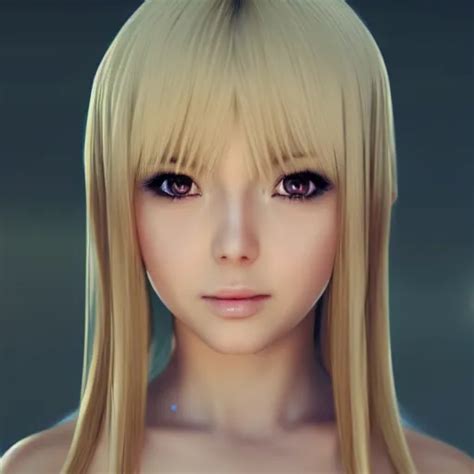 Render As A Very Beautiful 3d Anime Girl Hot Petite Stable