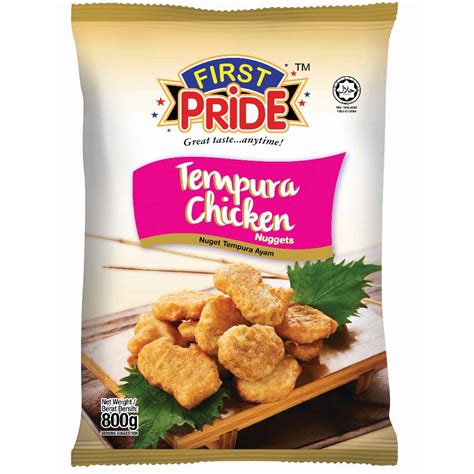 Sir, there is an angry mob surrounding you because they want your chicken nuggets. First Pride Tempura Chicken Nuggets 800g | MyGroser