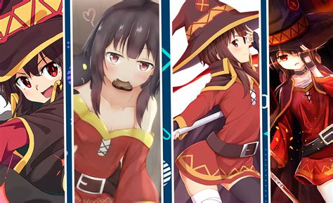 Megumin Wallpaper Anime 4k Ultra Hd With Batch File Label Otaku