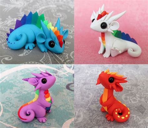 Dragons Clay Dragon Cute Clay Clay Crafts