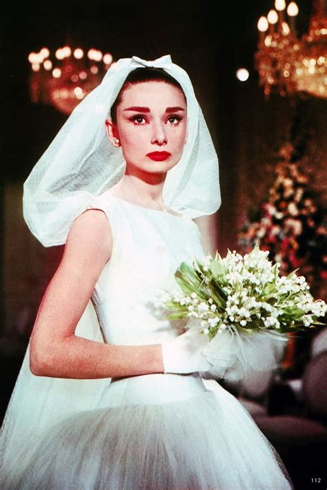 40 Iconic Movie Wedding Gowns In Photos Funny Face Wedding Dress