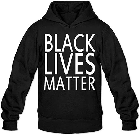 Zodong Mens Black Lives Matter Long Sleeve Hoodies Fashion Funny