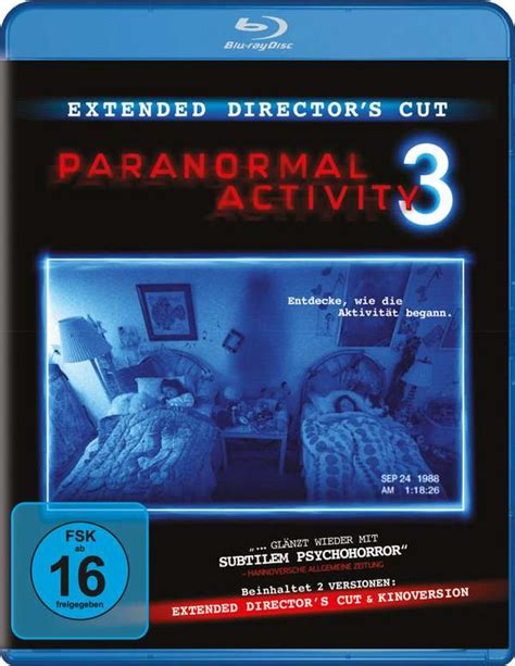 Paranormal Activity 3 Blu Ray Jpc